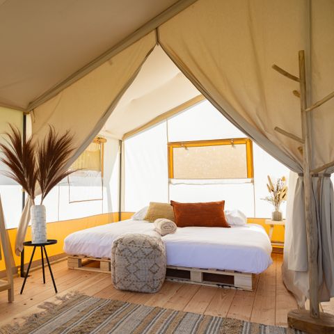 TENTE TOILE ET BOIS 4 personnes - Cast Away deluxe