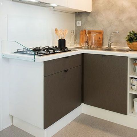Mobilhome 6 personnes - Mobil-home | Premium | 3 Ch. | 6 Pers. | Terrasse surélevée | 2 SDB | Clim.