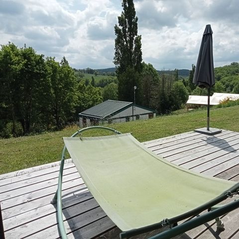 Tente en toile et en bois 6 personnes