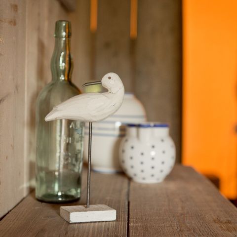 TENTE TOILE ET BOIS 6 personnes - y compris les installations sanitaires