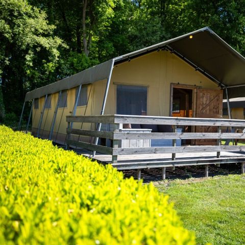 TENTE TOILE ET BOIS 6 personnes - Tente de camping