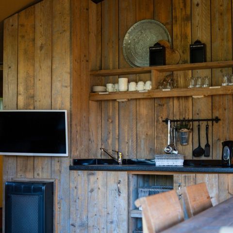 TENTE TOILE ET BOIS 6 personnes - Tente de camping