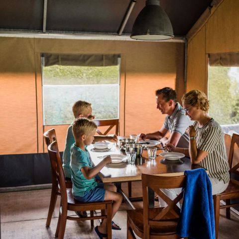 TENTE TOILE ET BOIS 6 personnes