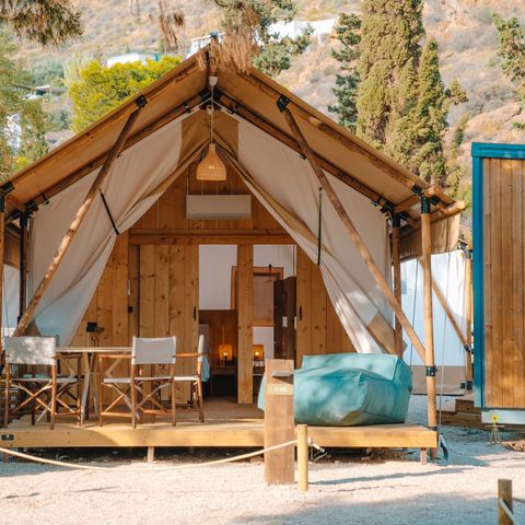 TENTE TOILE ET BOIS 5 personnes - SAFARI ARENA 5 VUE SUR LA MER