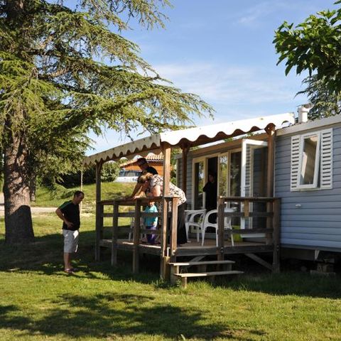 BUNGALOW 4 personnes - 2 chambres Riviera 27,5m² + climatisation