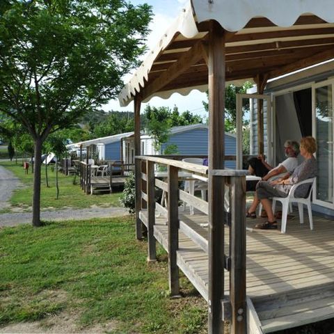 BUNGALOW 6 personnes - 3 chambres Riviera  climatisé 32m²