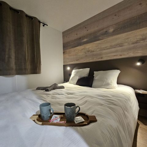 BUNGALOW 4 personnes - Mobilhome premium AVEC VUE et climatisation 2 chambres 4 personnes