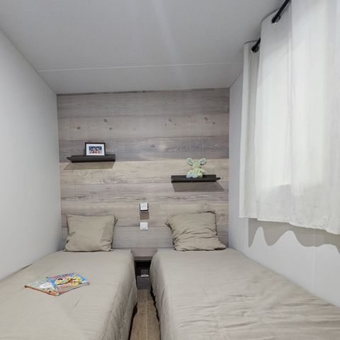 BUNGALOW 4 personnes - Mobilhome premium AVEC VUE et climatisation 2 chambres 4 personnes
