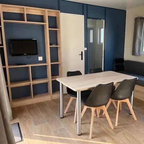 BUNGALOW 4 personnes - Lodge 3 pièces - Accueil lit bébé impossible