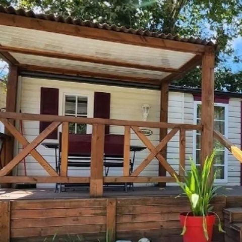 BUNGALOW 4 personnes - Mobil-home 2 chambres - Lescar MH A002