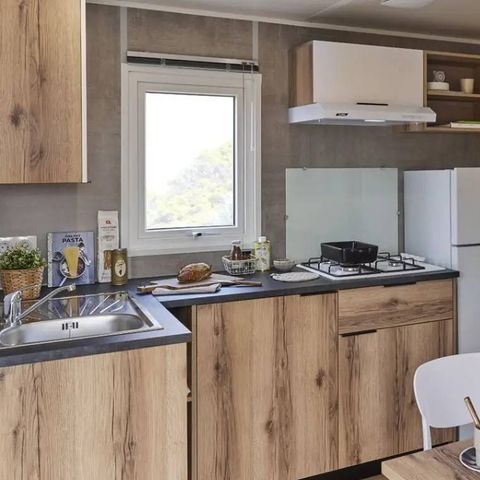 BUNGALOW 4 personnes - Mobil-home 2 chambres - Lescar MH B022