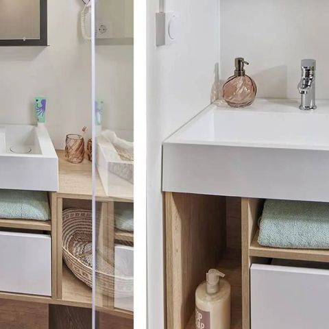 BUNGALOW 4 personnes - Mobil-home 2 chambres 2 salles de bain - Lescar MH D019