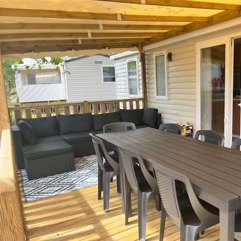 BUNGALOW 8 personnes - Mobil-home 3 chambres - 8 pers.
