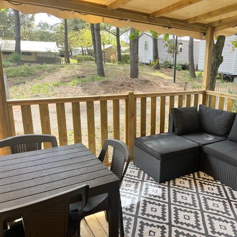 BUNGALOW 8 personnes - Mobil-home 3 chambres - 8 pers.