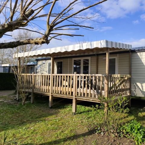 BUNGALOW 8 personnes - Mobil-home 3 chambres - Ile d'Oléron MH 318