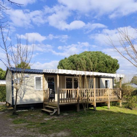 BUNGALOW 8 personnes - Mobil-home 3 chambres - Ile d'Oléron MH 318