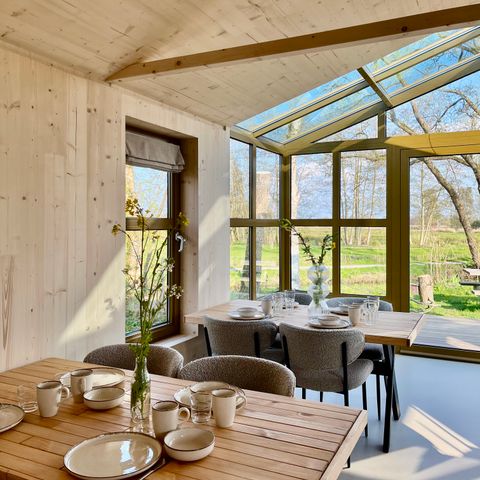 MAISON 16 personnes - 4 x grandes serres