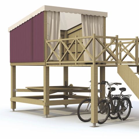 HÉBERGEMENT INSOLITE 2 personnes - Campétoile : sans cuisine - sans sanitaires