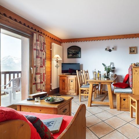 Appartement 6 personnes - 2 chambres - Vue montagne - Balcon