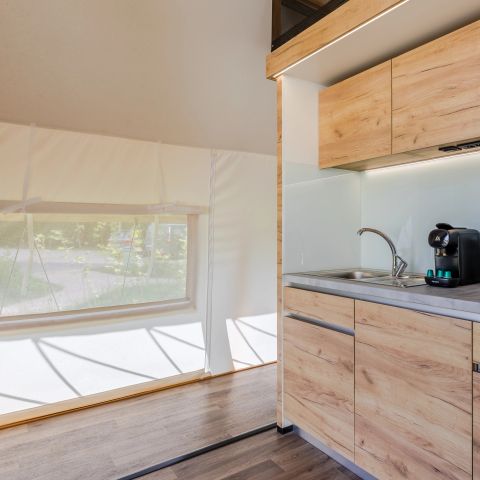 TENTE TOILE ET BOIS 6 personnes - 4-6ST