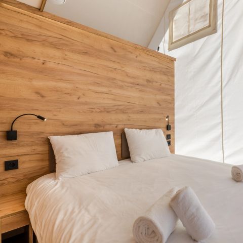 TENTE TOILE ET BOIS 6 personnes - Tente safari 4-6 personnes