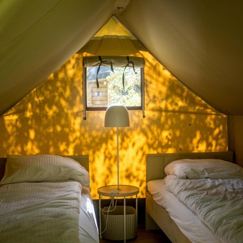 TENTE TOILE ET BOIS 2 personnes - Tente de camping XS - IEPER