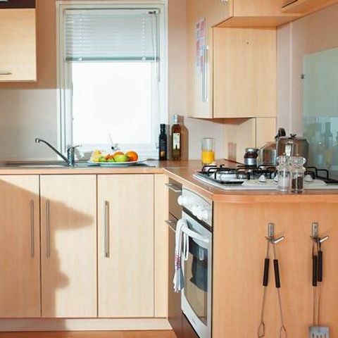 BUNGALOW 6 personnes - Classic | 3 Chambres | Capacité 6 personnes | Terrasse surélevée | 1 Salle de bain | Climatisation