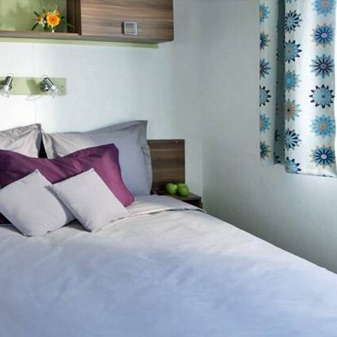 BUNGALOW 6 personnes - Classic | 3 Chambres | Capacité 6 personnes | Terrasse surélevée | 1 Salle de bain | Climatisation