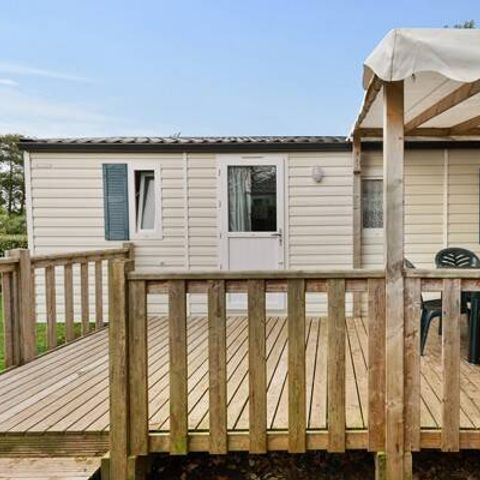 BUNGALOW 6 personnes - Classic | 3 Chambres | Capacité 6 personnes | Terrasse surélevée | 1 Salle de bain | Climatisation