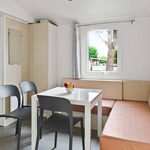 BUNGALOW 5 personnes - Comfort | 3 Chambres | Capacité 5 personnes | Terrasse surélevée | 1 Salle de bain | Climatisation