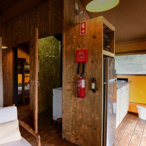 TENTE TOILE ET BOIS 2 personnes - Lodge Family