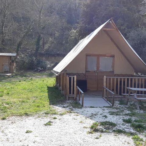 TENTE 3 personnes - Tente Lodge Chêne PMR 1ch 3 pers