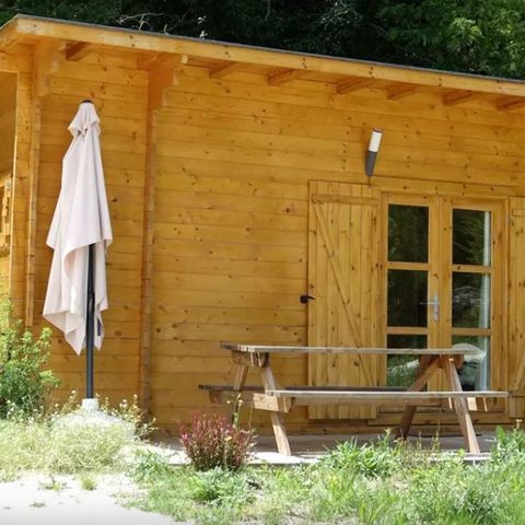 CHALET 5 personnes - Chalet cèdre 2ch 5 pers