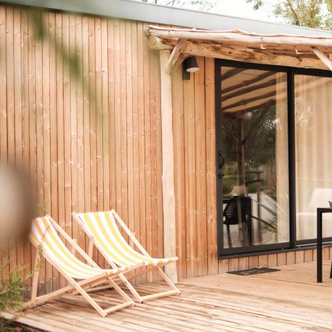 Mobilhome 4 personnes - Cottage Roussane 3 Pièces 4 Personnes Climatisé + TV 2sdb
