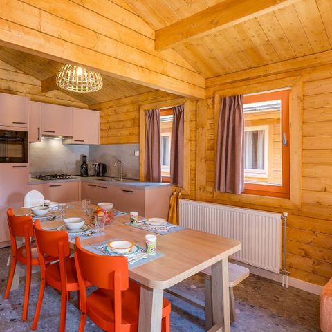 Lodge 6 personnes - Woezel & Pip - Avec salle de jeux
