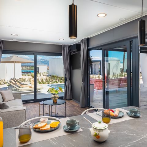 BUNGALOW 4 personnes - Luxury Glamping Villa with private pool