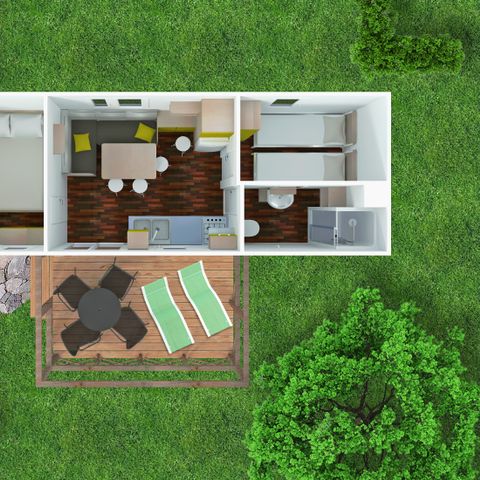 BUNGALOW 5 personnes - Premium Holiday Home (MHPV)