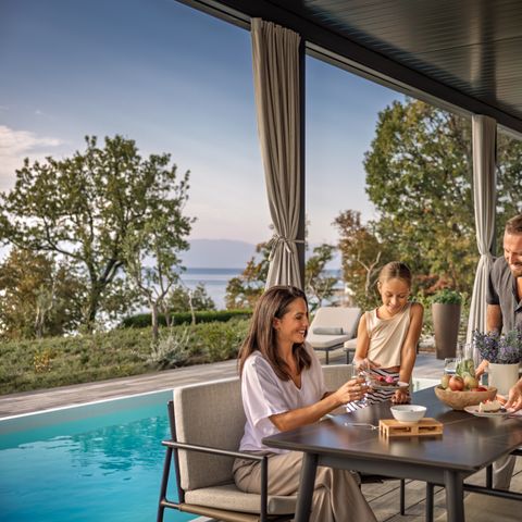 Mobilhome 4 personnes - Amber Sea Luxury Holiday Home with private pool