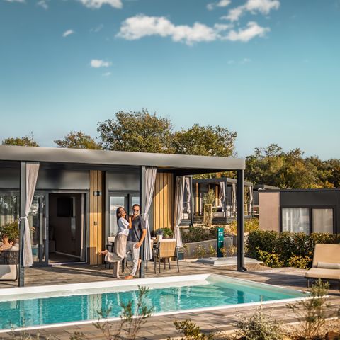 Mobilhome 4 personnes - Amber Sea Luxury Holiday Home with private pool