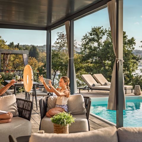 Mobilhome 4 personnes - Amber Sea Luxury Holiday Home with private pool