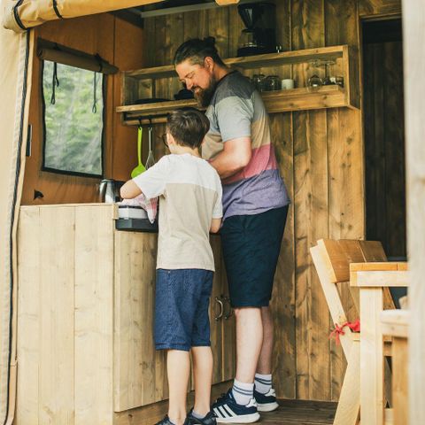 HÉBERGEMENT INSOLITE 2 personnes - Elevated Tent Lodge