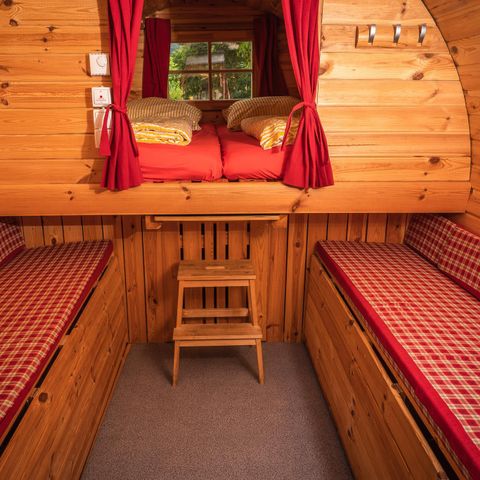 Hébergement 4 personnes - Baril de camping Finkota
