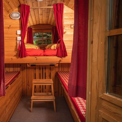 Hébergement 4 personnes - Baril de camping Finkota