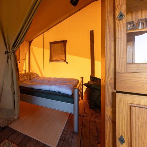 TENTE TOILE ET BOIS 4 personnes