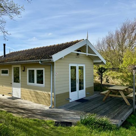 Bungalow 2 personnes - Cabane « Kiekendief » dans les dunes avec jacuzzi