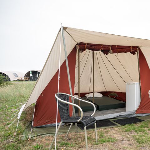 Tente 2 personnes - Tente « De Waard » - Aménagement de base - Animaux acceptés