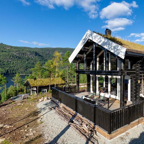 MAISON 6 personnes - Moose Lodge avec sauna et vue sur l'eau