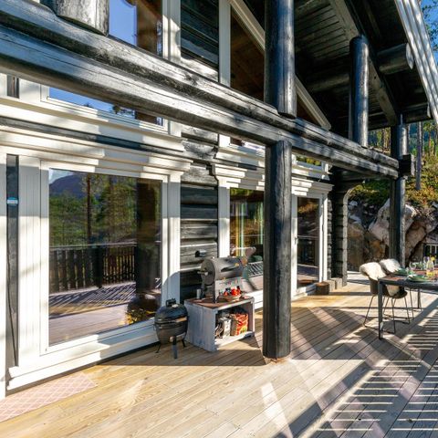 MAISON 6 personnes - Moose Lodge avec sauna et vue sur l'eau