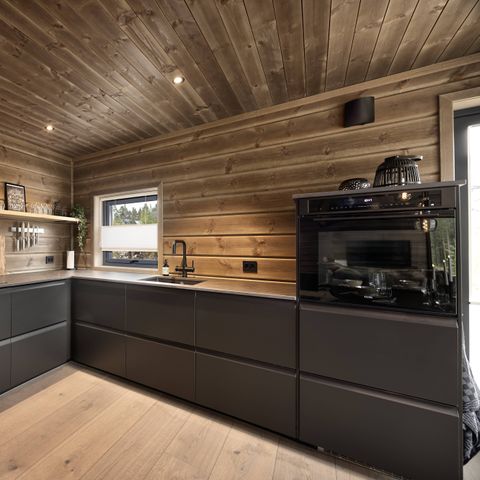 MAISON 6 personnes - Saga Hytte avec sauna, bain à remous et vue sur l'eau