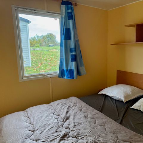 BUNGALOW 4 personnes - Mobilhome confort  - 22 m² - 2 chambres sans TV